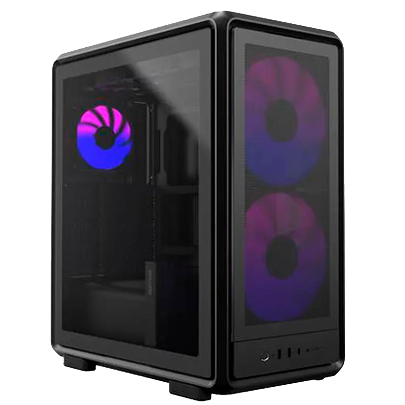 Gabinete COOLER MASTER MasterFrame 500 Mesh x3 Fans ARGB Aluminio Modular