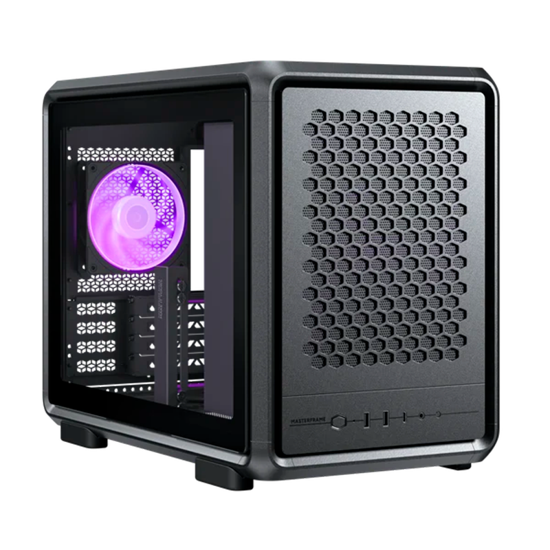 Gabinete COOLER MASTER MasterFrame 400 Mesh x1 Fan ARGB Black