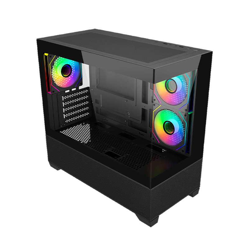 Gabinete COOLER MASTER 490 Elite x3 Fans ARGB