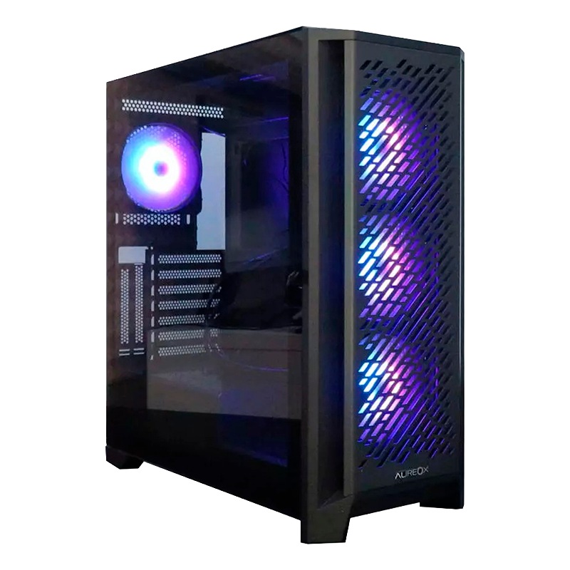 Gabinete AUREOX Proteus ARX 410G x4 Fans RGB