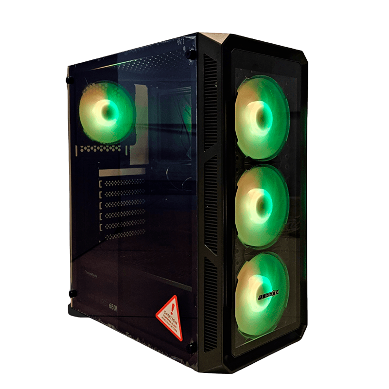 Gabinete AUREOX Rhea ARX 400G x4 Fans RGB
