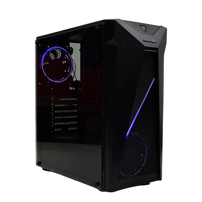 Gabinete AUREOX Sculptor ARX 380G x2 Fans RGB