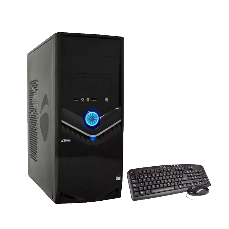 Gabinete KIT PERF KITX3 6810 TEC+MOU+PSU 600W