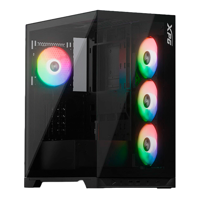 Gabinete ADATA XPG Invader X Negro x5 Fans ARGB