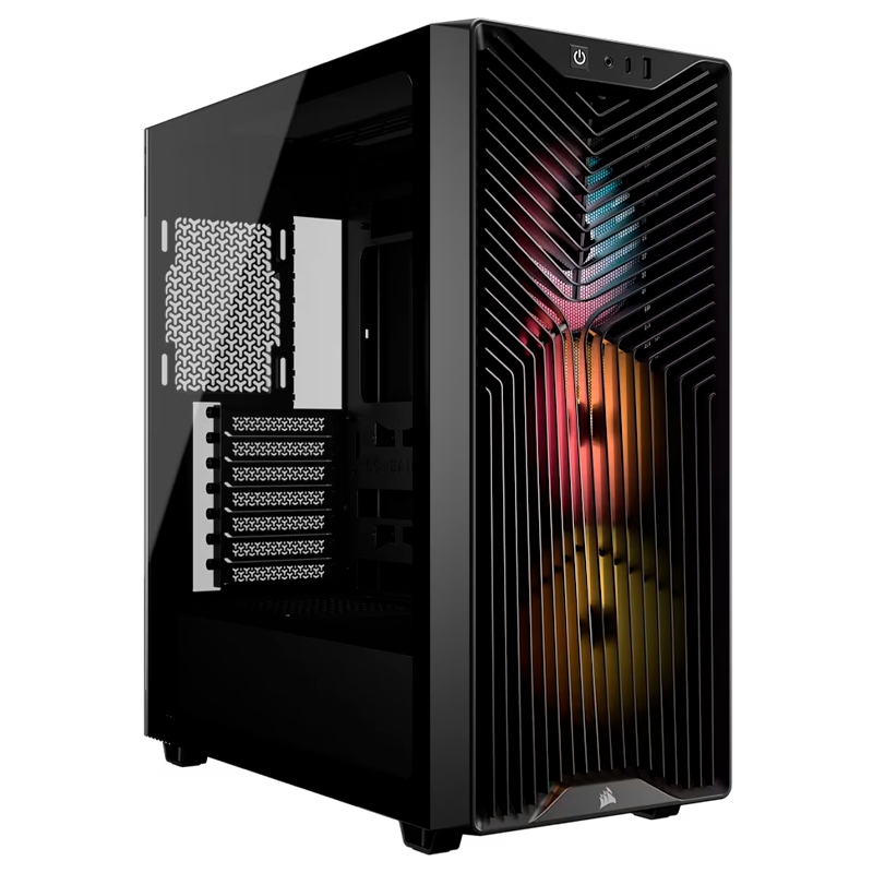 Gabinete CORSAIR 3200D RS ARGB TG Black