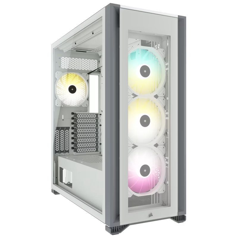 GABINETE CORSAIR 7000X ICUE RGB WHITE