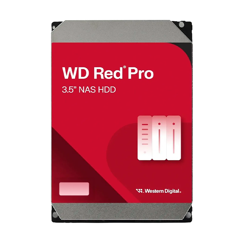 Disco HDD WESTERN DIGITAL 12TB Red Pro 512MB SATA III