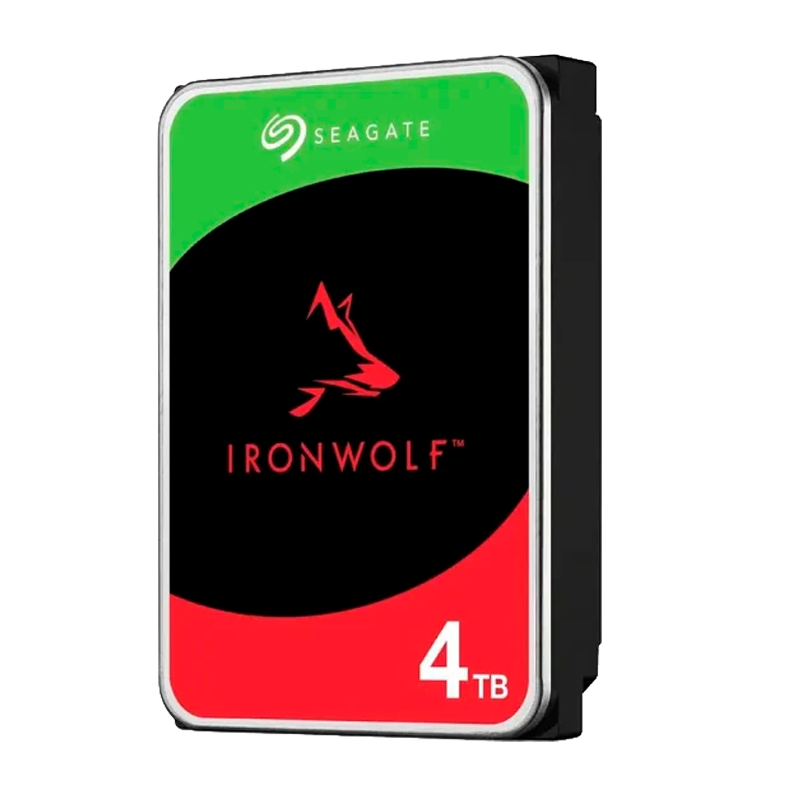 Disco HDD SEAGATE 4TB IronWolf NAS CMR 256MB SATA