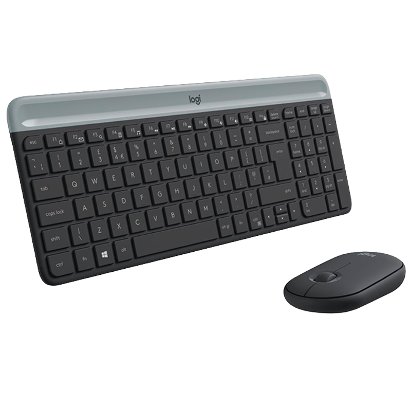 KIT LOGITECH Teclado + Mouse WIR MK470 Slim Black 920-009266 - Imagen 2