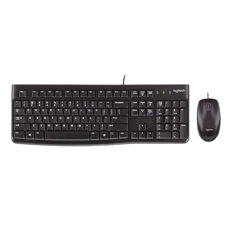 KIT LOGITECH Teclado + Mouse MK120 Black 920-004428 - Imagen 2