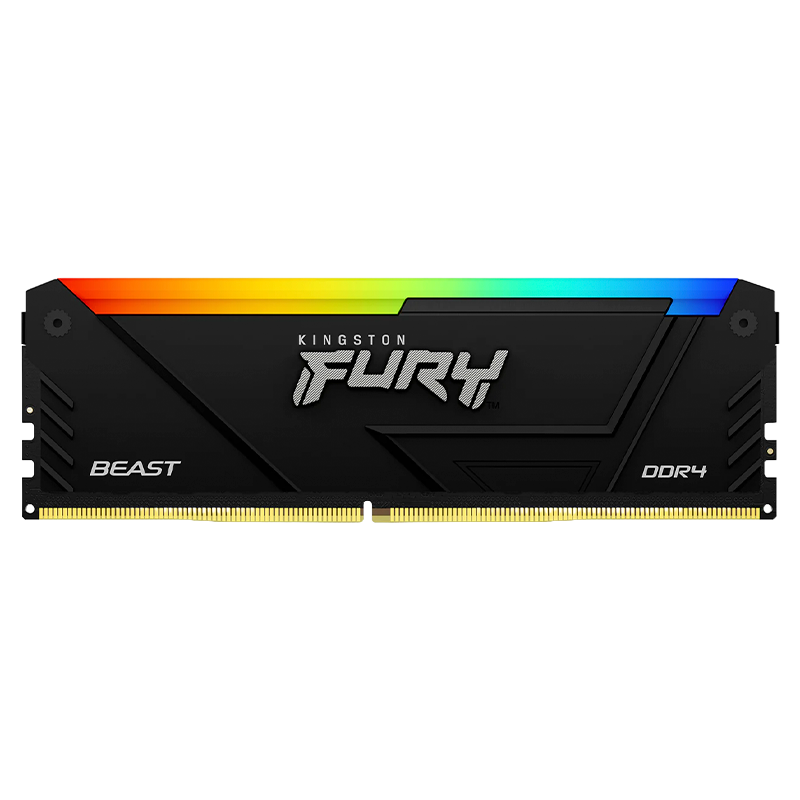 Memoria RAM DDR4 KINGSTON 16GB 3200MHz Fury Beast RGB
