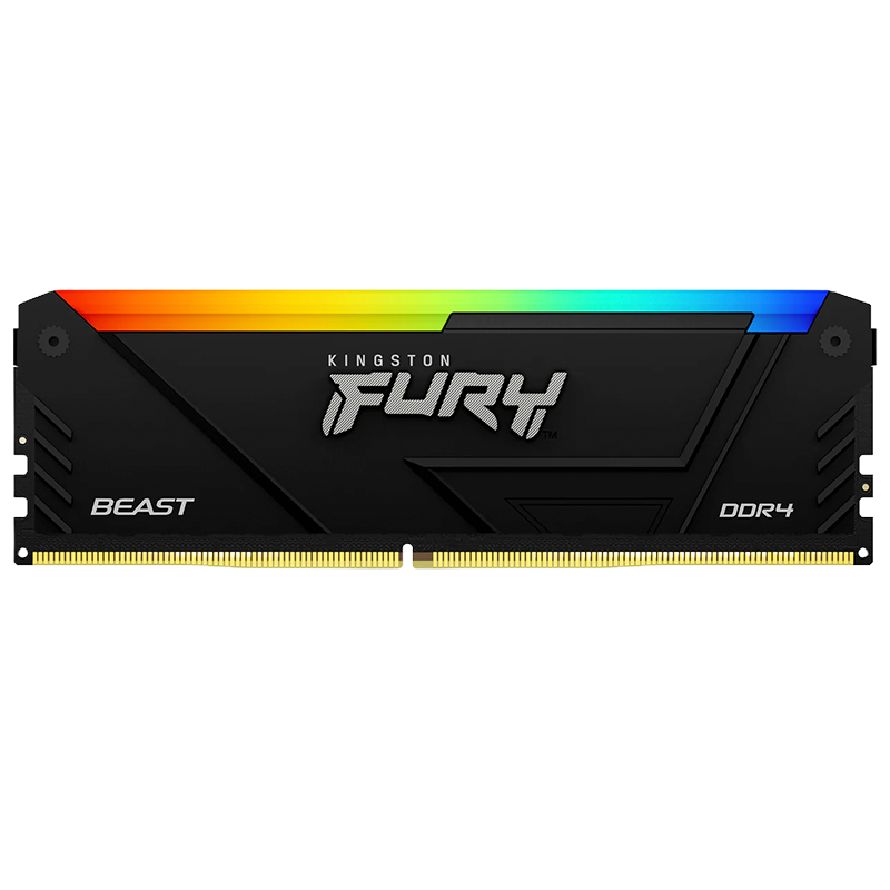Memoria RAM DDR4 KINGSTON 8GB 3600MHz Fury Beast RGB