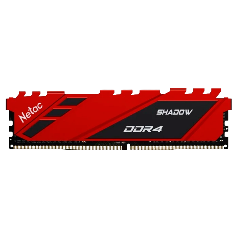Memoria RAM DDR4 NETAC 8GB 3200MHZ Shadow Red