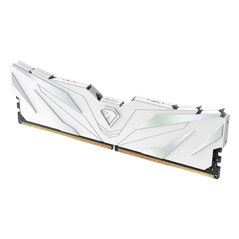 Memoria RAM DDR5 NETAC 16GB 6000MHz Shadow II White CL38