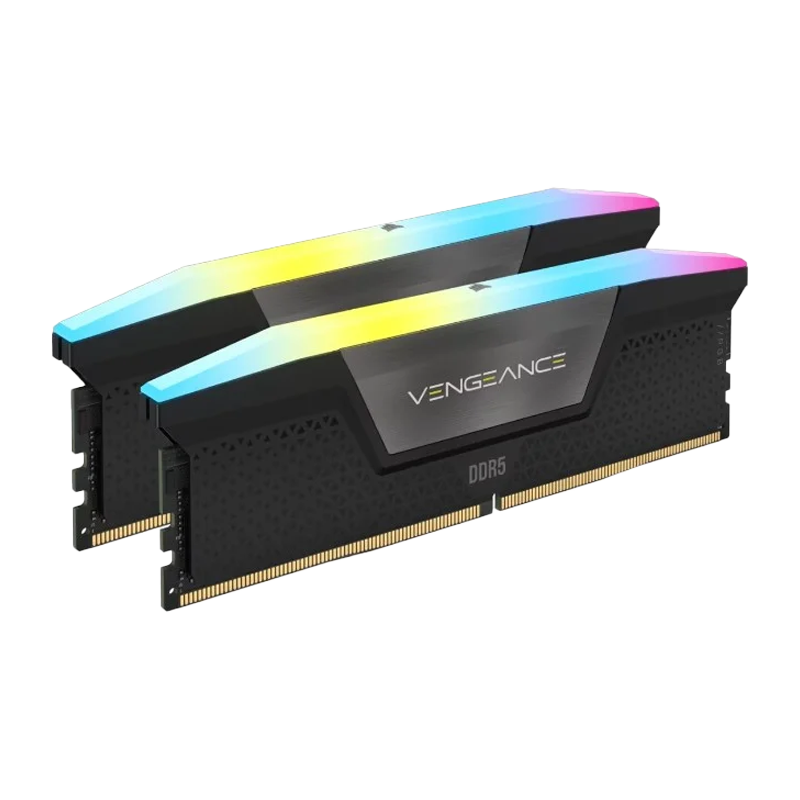 MEMORIA RAM DDR5 CORSAIR 48GB 2X24GB 5600MHZ VENGEANCE RGB CL40