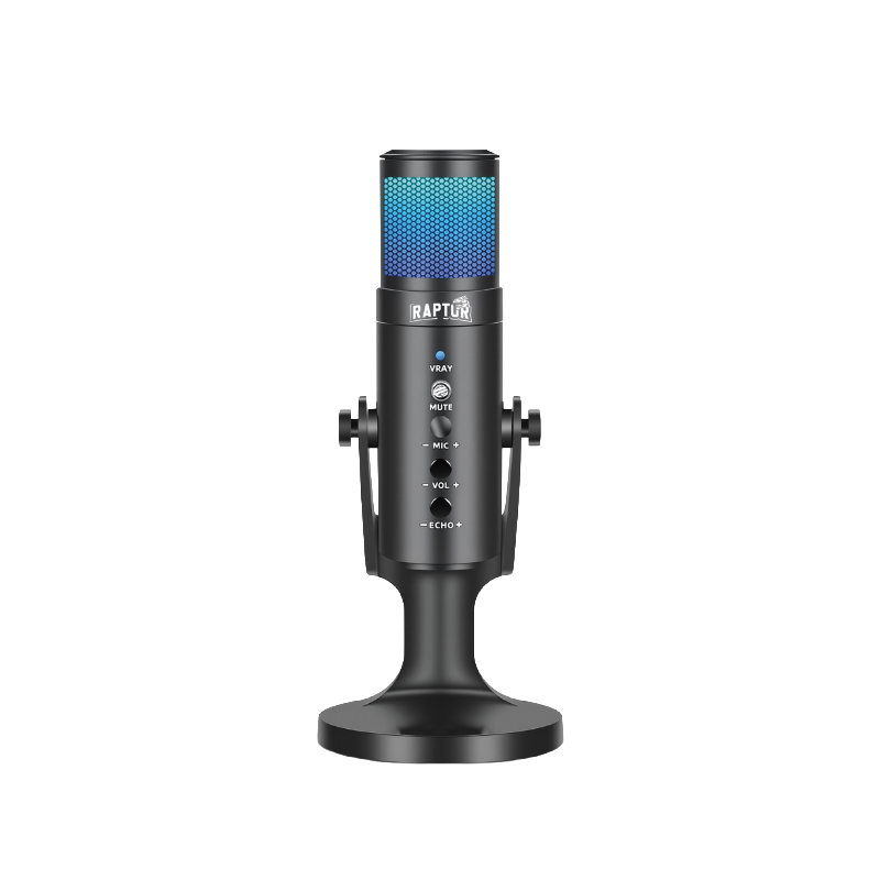 Microfono RAPTOR VOX Pro RGB USB P/Streaming