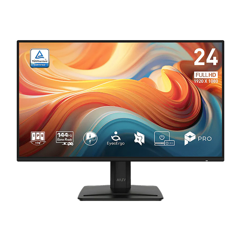 MONITOR GAMER MSI 24" 144HZ FHD 1MS IPS HDR MP242 E14A