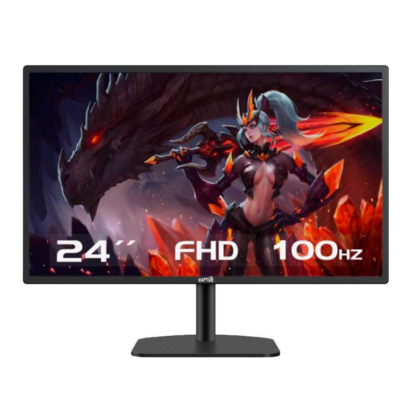 Monitor RAPTOR 24" 100Hz FHD 5MS Slim Hawk Eye