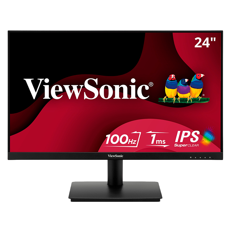 MONITOR VIEWSONIC 24" 100HZ FHD 1MS VA HDMI VA240-H
