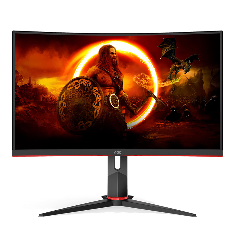 MONITOR GAMER AOC 24" 165HZ FHD 1MS CURVO VA GAMING C24G2 FICHA USA