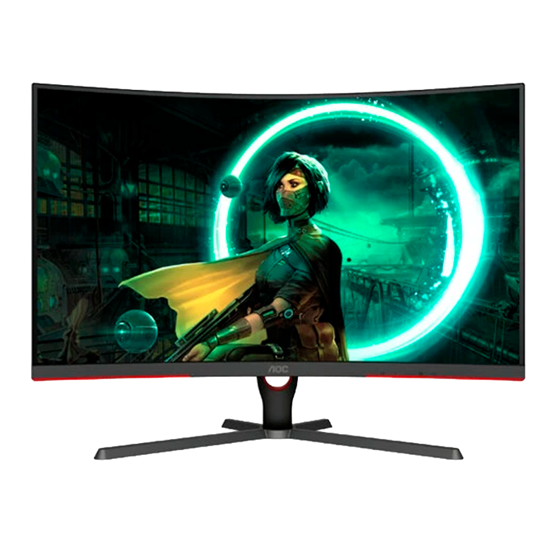 MONITOR GAMER AOC 32" 165HZ FHD 4MS CURVO VA GAMING C32G3E FICHA USA