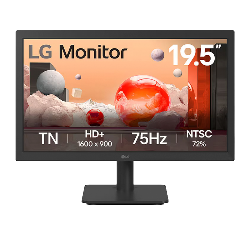 MONITOR LG 20" 75HZ HD+ 2MS TN 20U401A-B HDMI