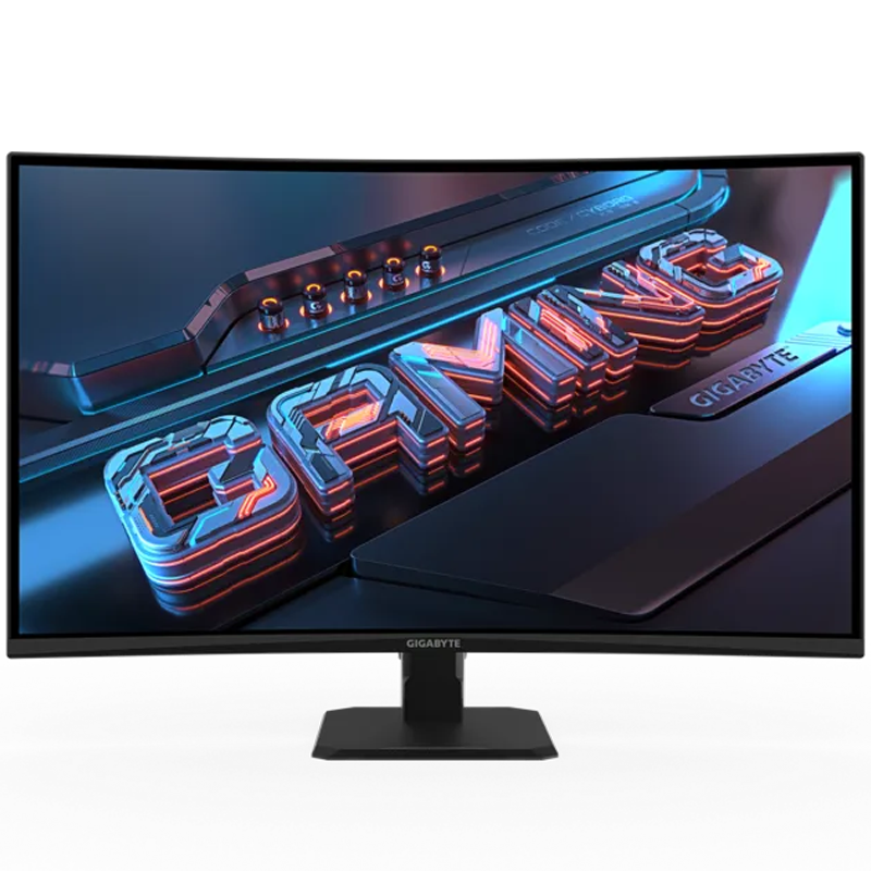 Monitor Gamer GIGABYTE 32" 180Hz 1440P QHD Curvo VA 1MS HDR GS32QCA