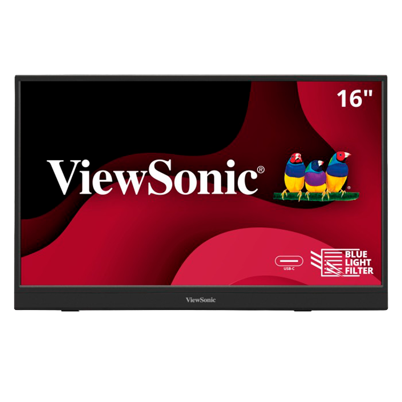 Monitor Portatil VIEWSONIC 15.6" FHD 10MS IPS USB-C VA1653