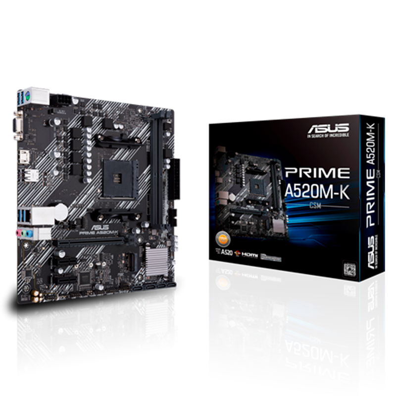 Mother ASUS PRIME A520M-K CSM - AM4