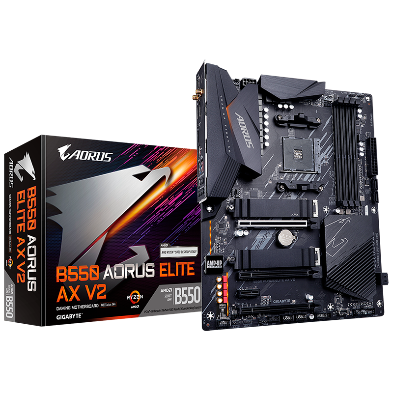 MOTHER GIGABYTE B550 AORUS ELITE AX V2 - AM4