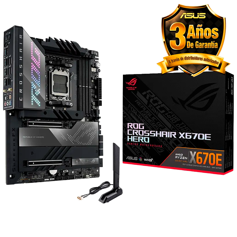 MOTHER ASUS ROG CROSSHAIR X670E HERO DDR5 - AM5