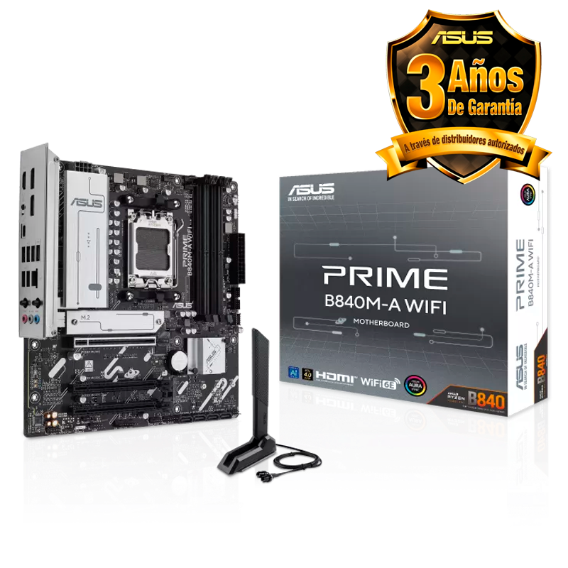 MOTHER ASUS PRIME B840M-A WIFI DDR5 - AM5