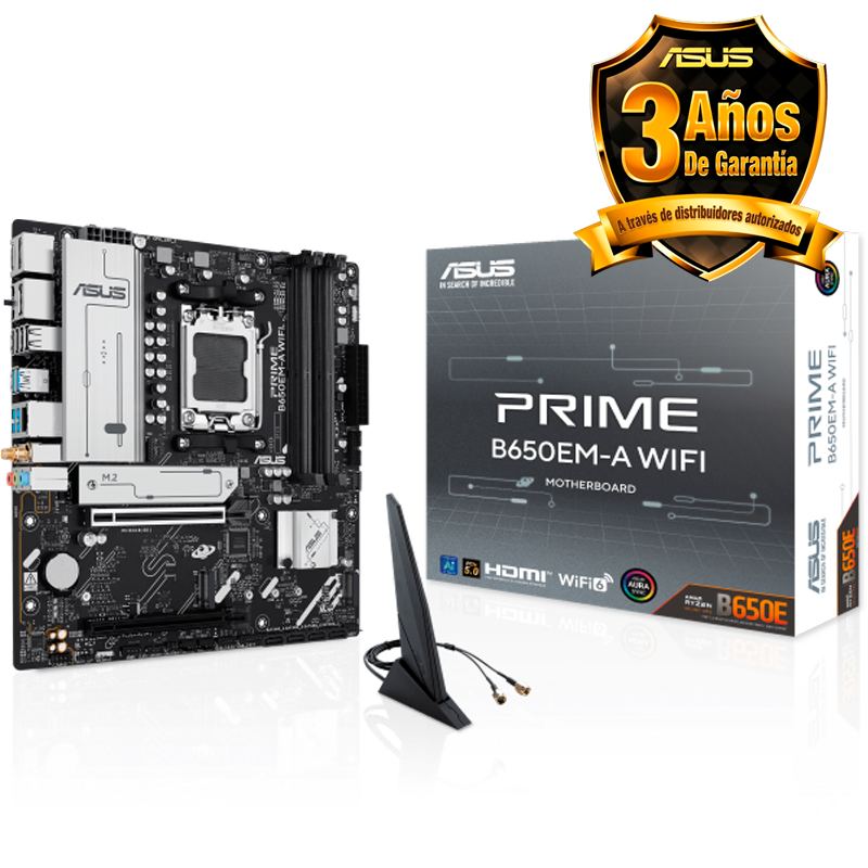 MOTHER ASUS PRIME B650EM-A WIFI DDR5 - AM5