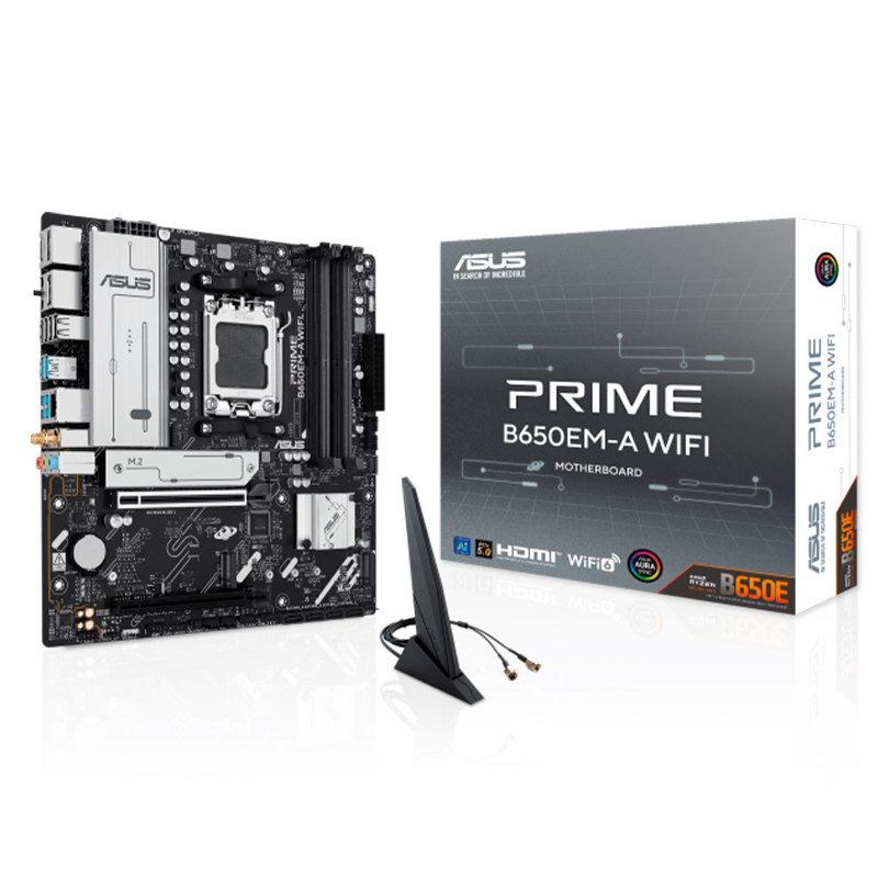 MOTHER ASUS PRIME B650EM-A WIFI DDR5 - AM5