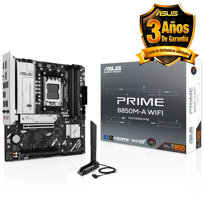 MOTHER ASUS PRIME B850M-A WIFI DDR5 - AM5