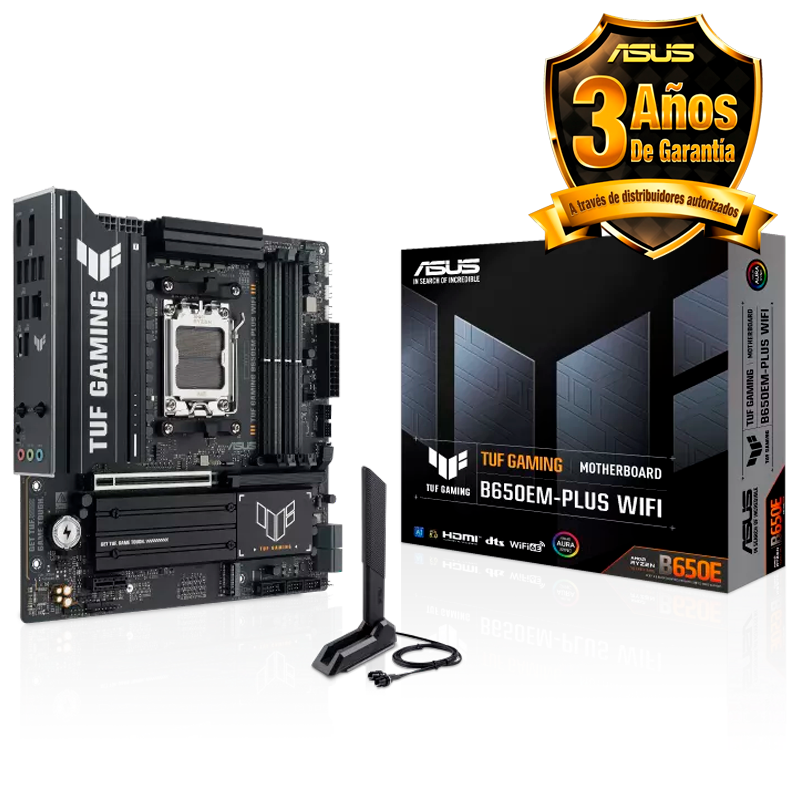 MOTHER ASUS TUF GAMING B650EM-PLUS WIFI DDR5 - AM5