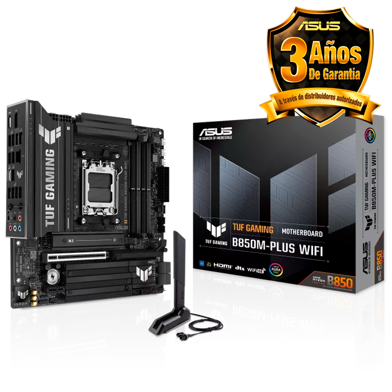 MOTHER ASUS TUF GAMING B850M-PLUS WIFI DDR5 - AM5