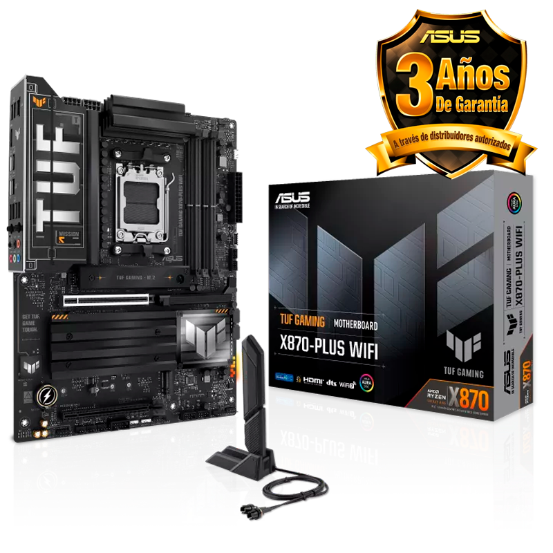 MOTHER ASUS TUF GAMING X870-PLUS WIFI DDR5 - AM5