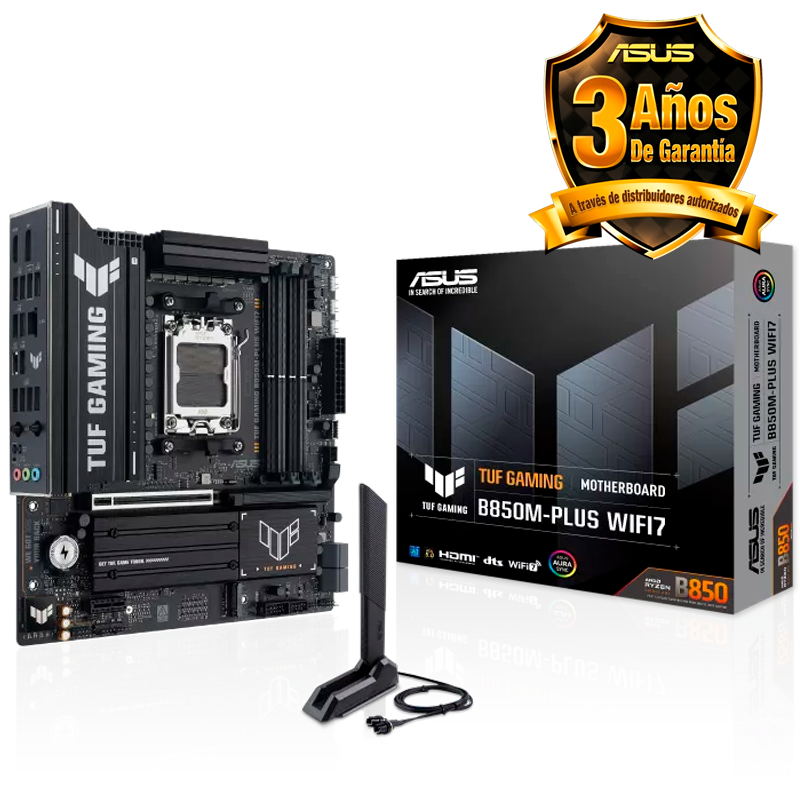 MOTHER ASUS TUF GAMING B850M-PLUS WIFI 7 DDR5 - AM5