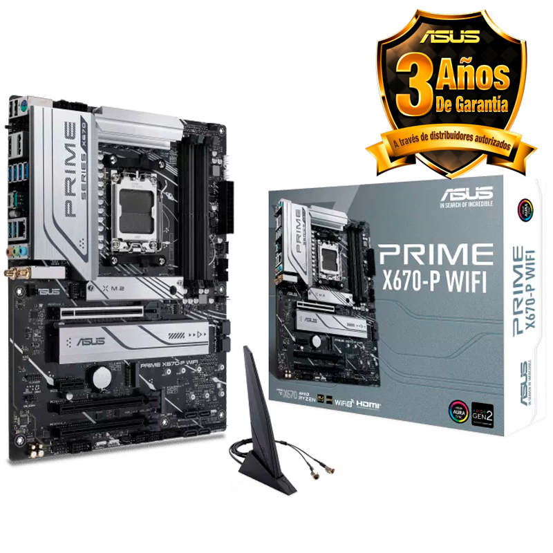 MOTHER ASUS PRIME X670-P WIFI DDR5 - AM5