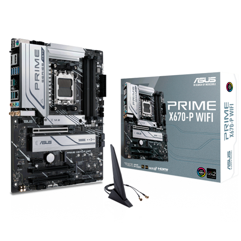 MOTHER ASUS PRIME X670-P WIFI DDR5 - AM5