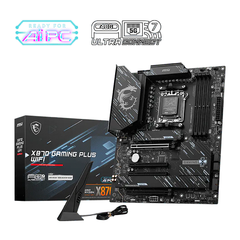 MOTHER MSI X870 GAMING PLUS WIFI DDR5 - AM5