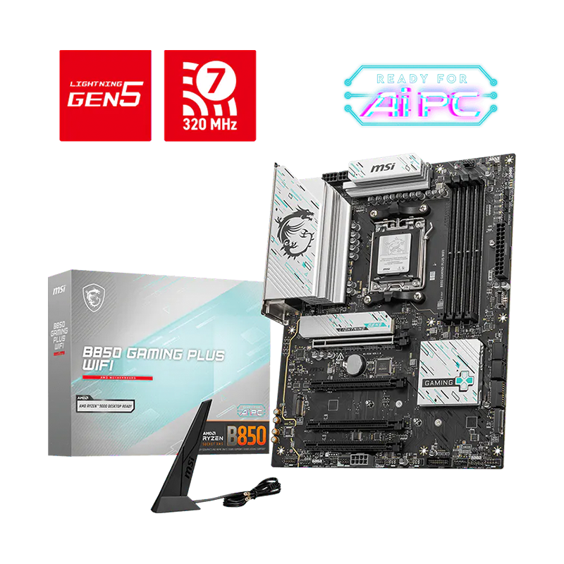 Mother MSI B850 Gaming Plus WIFI DDR5 - AM5