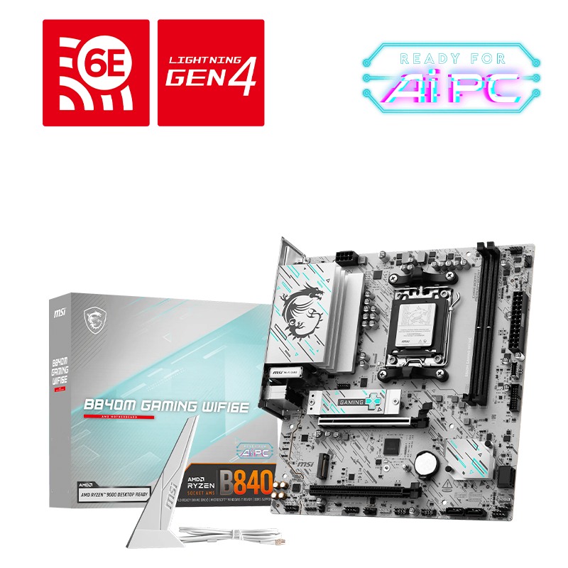Mother MSI B840M Gaming WIFI 6E DDR5 - AM5