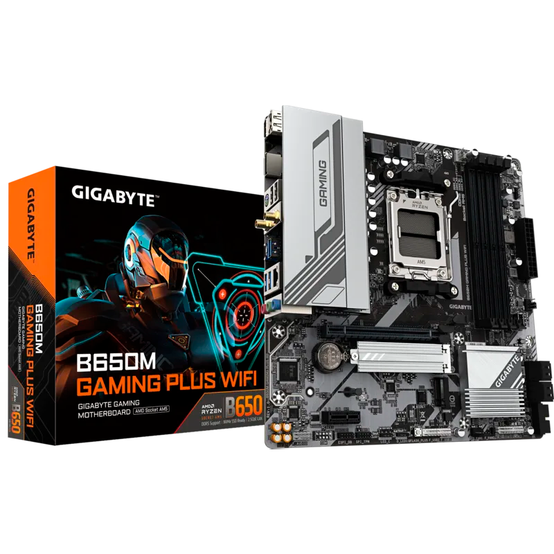 MOTHER GIGABYTE B650M GAMING PLUS WIFI DDR5 - AM5