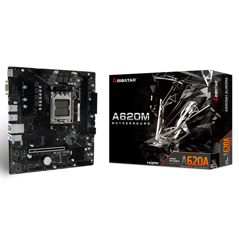 Mother BIOSTAR A620MH Aurora DDR5 - AM5