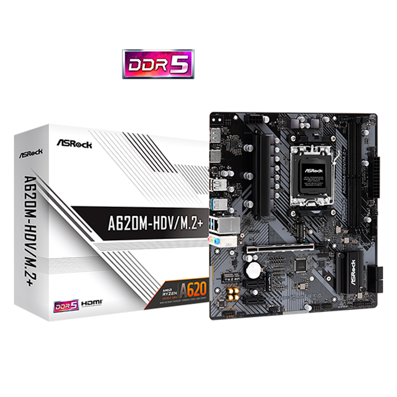 Mother ASRock A620M-HDV M.2 + DDR5 - AM5