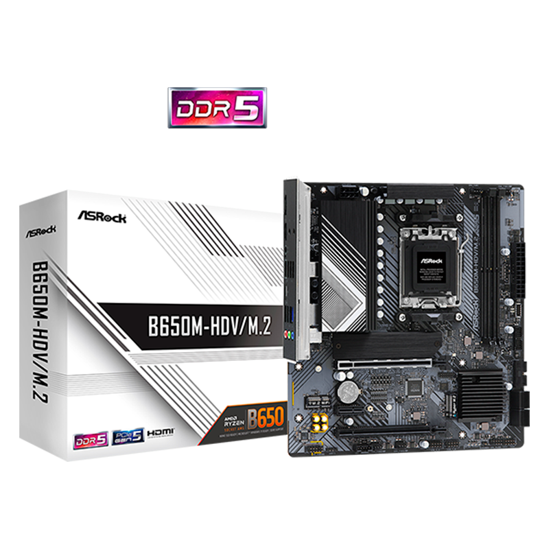 MOTHER ASROCK B650M-HDV M.2 DDR5 - AM5