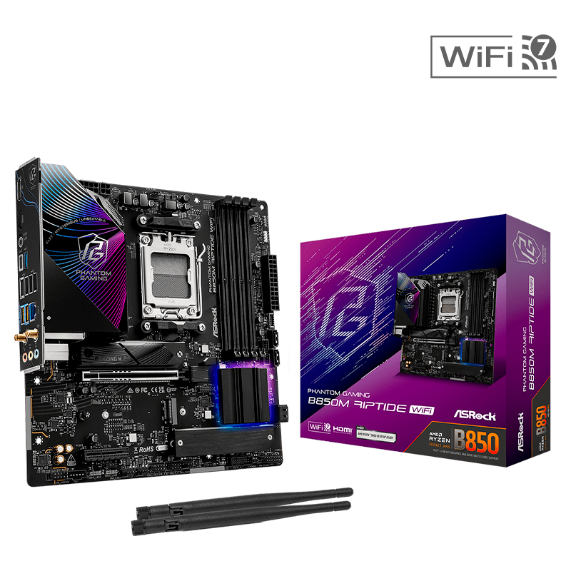 Mother ASRock B850M Riptide WIFI DDR5 - AM5