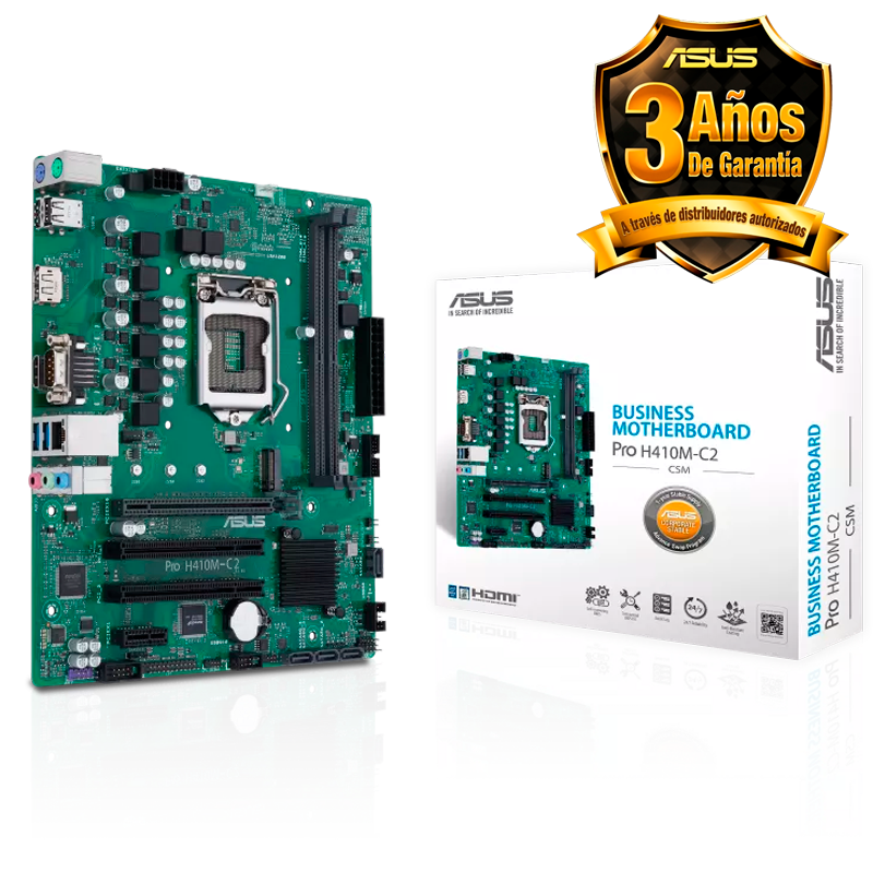 MOTHER ASUS PRO H410M-C2 CSM - LGA1200